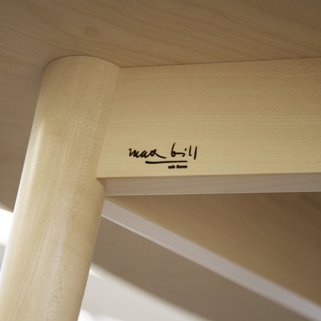 Kaffeetisch Dreirund Max Bill