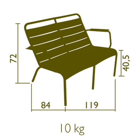luxembourg doppel lounger 12