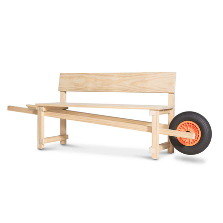 Wheelbench von Weltevree Accoya