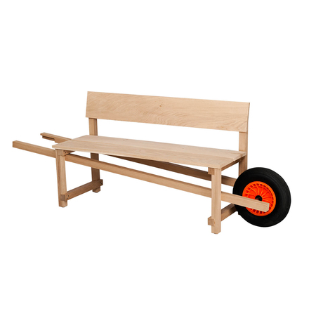 Wheelbench von Weltevree Eiche Oak
