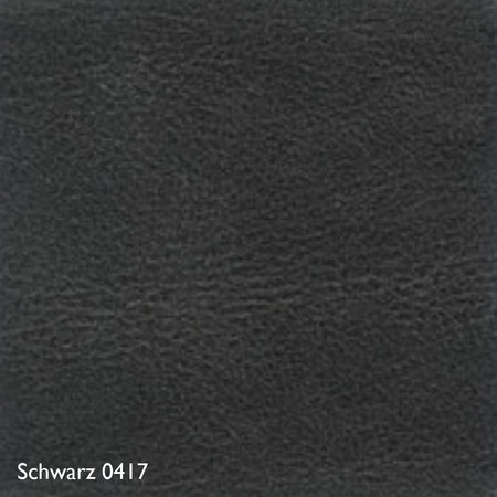 Farbkachel Leder Zanotta Schwarz 0417