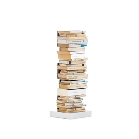 Opinion Ciatti  Bücherturm 'Ptolomeo'   75 cm,  Weiss / Basis Weiss
