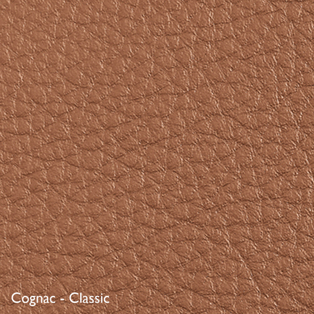Classicon Sessel 'Euvira' mit Polsterung  Eiche natur,  Filzgleiter,  Cognac - Classic