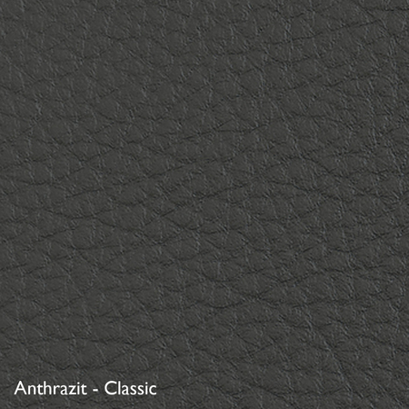 Classicon Sessel 'Euvira' mit Polsterung  Eiche natur,  Filzgleiter,  Anthrazit - Classic