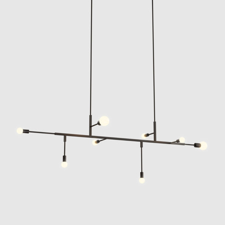 Lambert & Fils Deckenleuchte 'Cliff 07'  Graphit