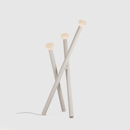Lambert & Fils Stehleuchte 'Parc 05'  Beige