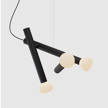 Lambert & Fils Pendelleuchte 'Parc 04'  Schwarz