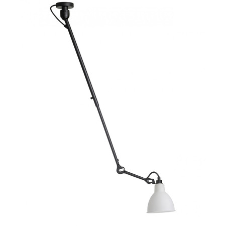 DCW Éditions Runde 'Lampe Gras N°302'  Schwarz-Polycarbonate,  Rund