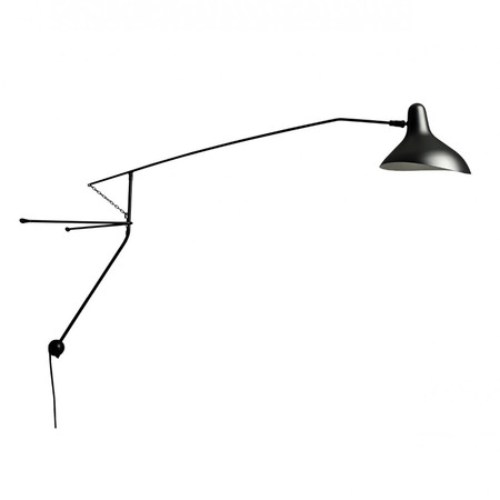 DCW Éditions Wandleuchte 'Mantis BS2' Schwarz