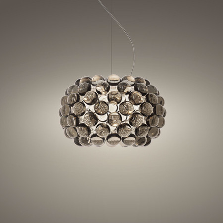 Foscarini Caboche Plus piccola Ohne Dimmer, Grau, Klein