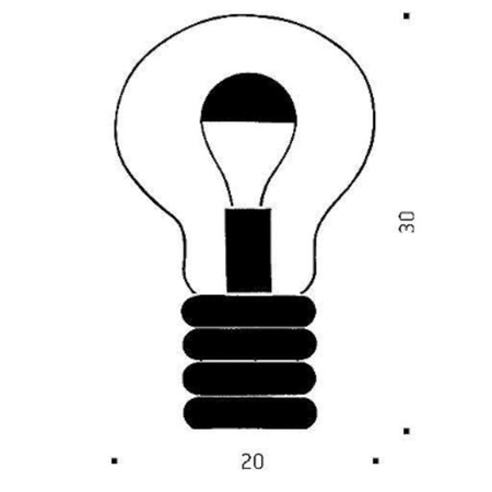 'Bulb Brass' von Ingo Maurer