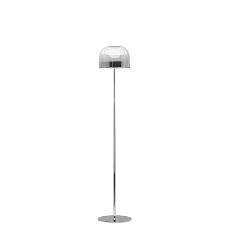 FontanaArte Stehleuchte 'Equatore' Chrom, 135 cm
