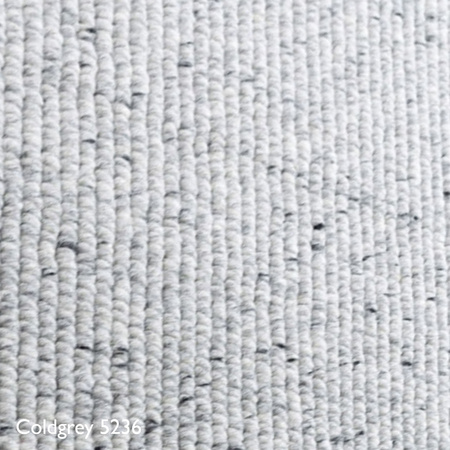 Farbkachel B.I.C Carpets Coldgrey 5236, B: 200 cm / L: 200 cm