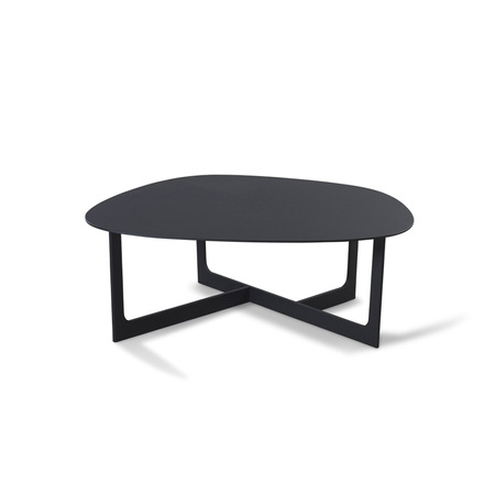 Erik Jorgensen Insula Table Aluminium schwarz, B: 72 cm / T: 78 cm