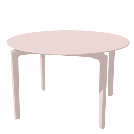 Ton Runder Tisch 'Leaf' Buche, Nuderosa pigmentiert (B40)