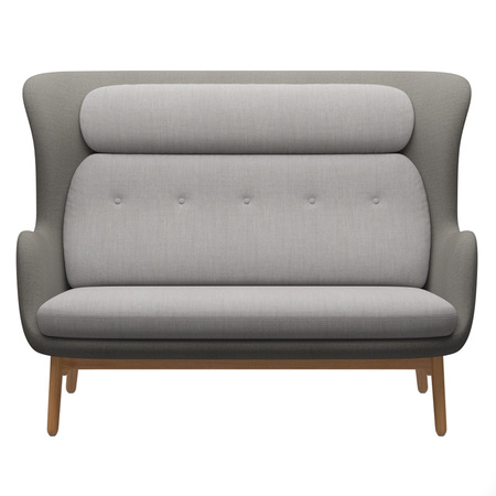 Fritz Hansen Sofa 'Ro' Warmgrau - Schale: FIO351 / Kissen: FIO251