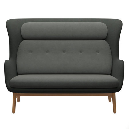 Fritz Hansen Sofa 'Ro' Grün - Schale: FIO991 / Kissen: FIO971