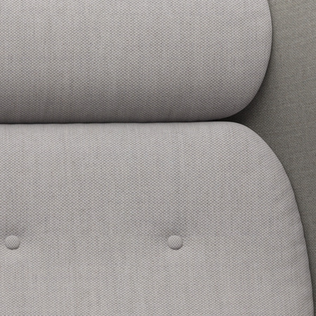 Fritz Hansen Sofa 'Ro' Warmgrau - Schale: FIO351 / Kissen: FIO251