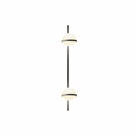 Vibia Wandleuchte 'Palma' Graphit, 2 Leuchtkugeln