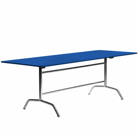 Manufakt Rechteckiger Tisch 'Bättig' Blau - RAL 5005, 280 x 80 cm