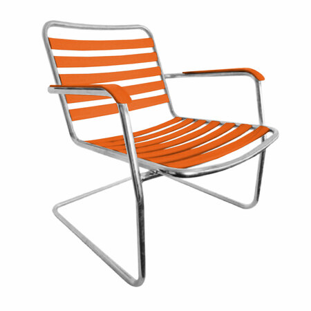 Manufakt Freischwinger 'Bättig' Orange - RAL 2009