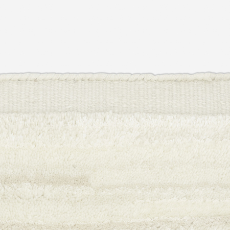 Kvadrat Teppich 'Cascade' 130 x 170 cm, Reinweiss 0002