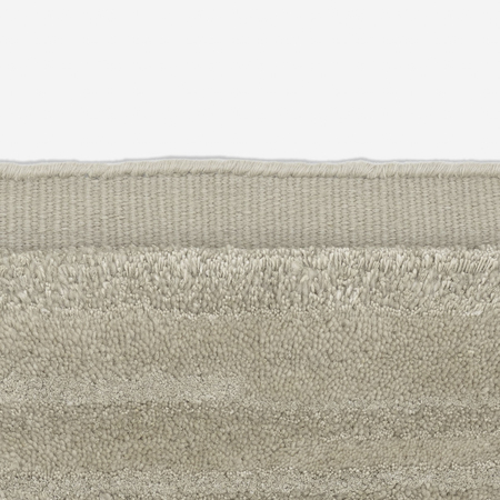 Kvadrat Teppich 'Cascade' 130 x 170 cm, Seidengrau 0007