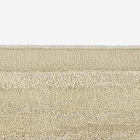 Kvadrat Teppich 'Cascade' 130 x 170 cm, Elfenbein 0012