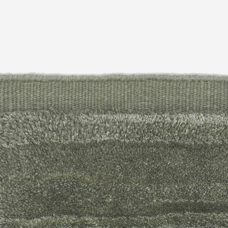 Kvadrat Teppich 'Cascade' 130 x 170 cm, Grüngrau 0014