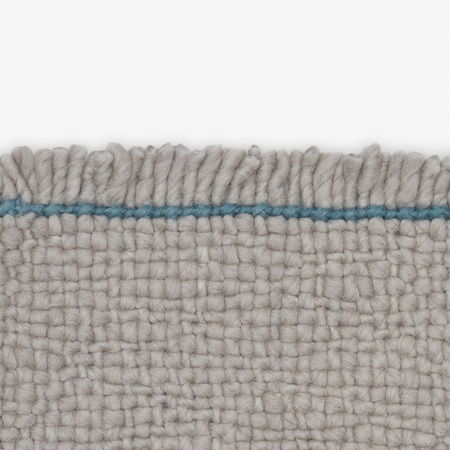 Kvadrat Teppich 'Bold Block' 130 x 170 cm, Perlmausgrau 0170