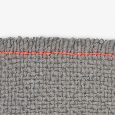 Kvadrat Teppich 'Bold Block' 130 x 170 cm, Weissaluminium 180