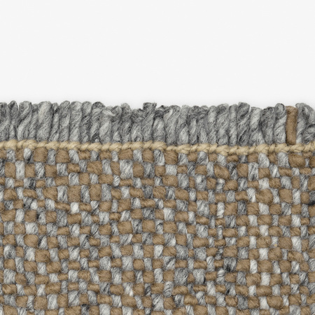 Kvadrat Teppich 'Bold Melange' 130 x 170 cm, Perlbeige 0361