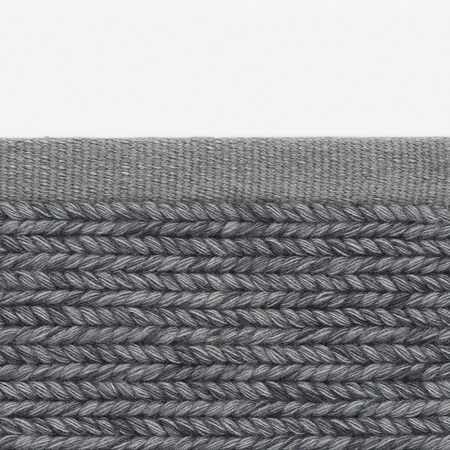 Kvadrat Teppich 'Aram 2' 130 x 170 cm, Basaltgrau 0191