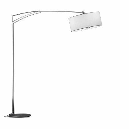Vibia Stehleuchte 'Balance' Chrom, Armlänge 215 cm 
