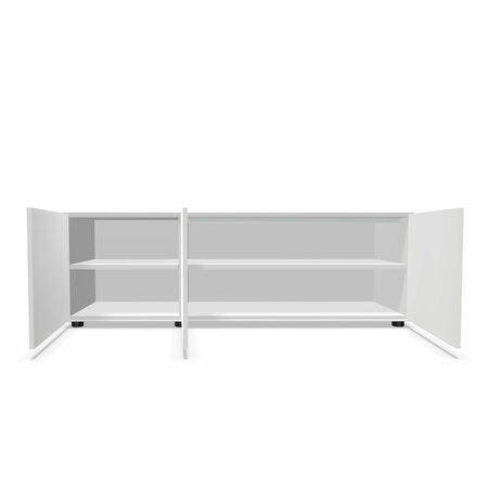 Piure grosses Sideboard 'Nex Pur Box' H: 50 cm , Mit Türen