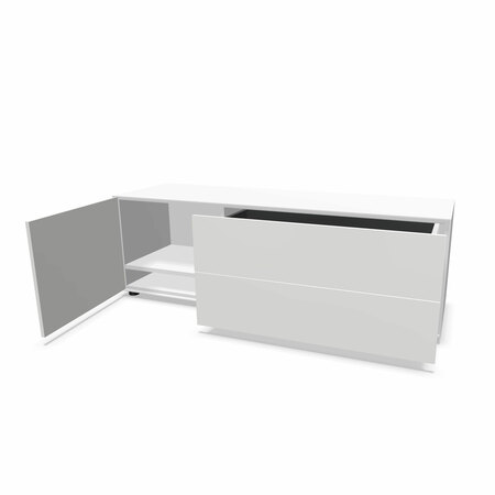 Piure grosses Sideboard 'Nex Pur Box' H: 50 cm , Mit Türen