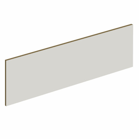 Müller Möbelwerkstätten Kopfteil Bett 'Flai' weiss mit Birkensperrholzkante / 90cm