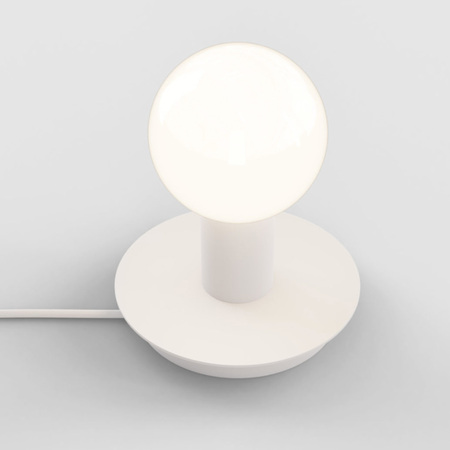 Lambert & Fils Tischleuchte 'Dot' Weiss, Weiss