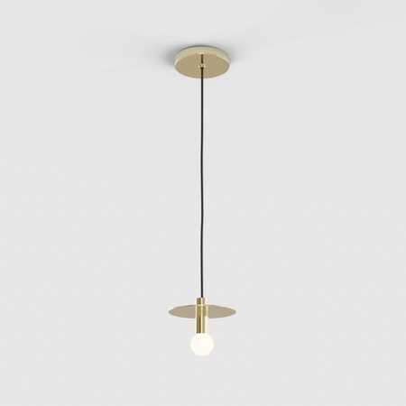 Lambert & Fils Pendelleuchte 'Dot Suspension' Messing, Schwarz