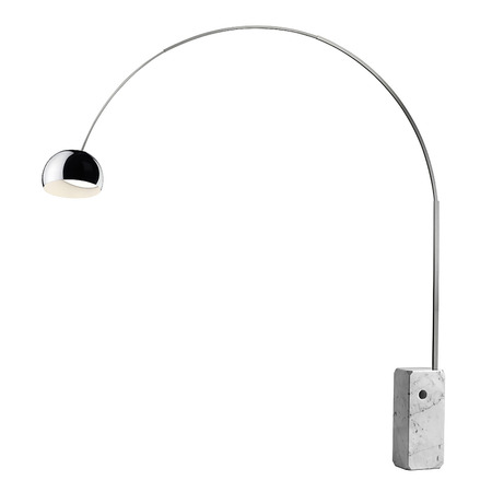 Achille & Pier Giacomo Castiglioni für Flos Arco Bogenleuchte 01