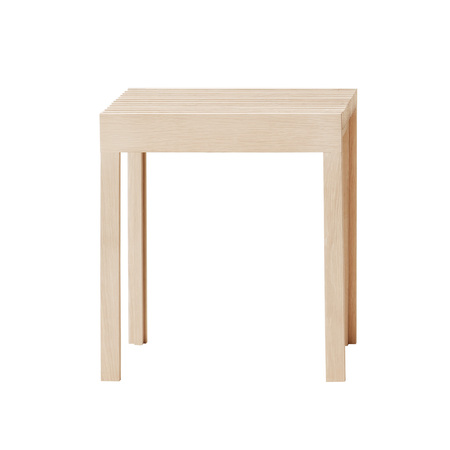 Form & Refine Hocker 'Lightweight' Eiche weiss geölt 