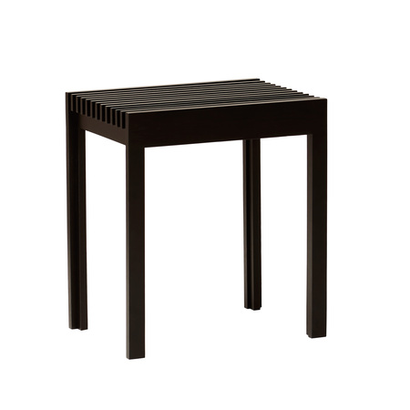 Form & Refine Hocker 'Lightweight' Eiche schwarz gebeizt
