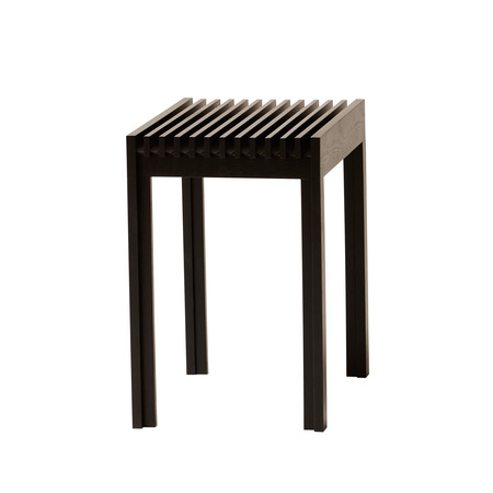 Form & Refine Hocker 'Lightweight' Eiche schwarz gebeizt