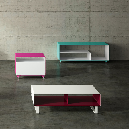 Zweifarbiges Sideboard Müller Möbelfabrikation