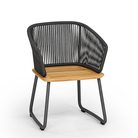 Weishäupl Sessel 'Denia' Grau Metallic