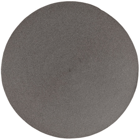 Weishäupl Runder Outdoor-Teppich Taupe