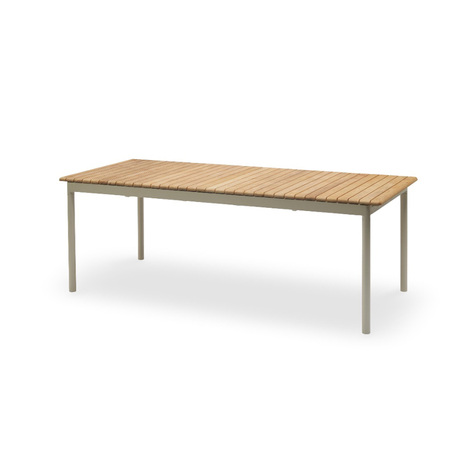 Skagerak Pelago Table Teak-Aluminium, Light Ivory