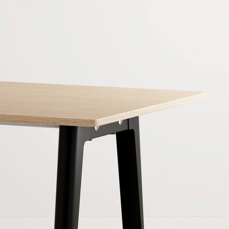 TIPTOE New modern table - Oak  B: 160 cm, Graphit schwarz