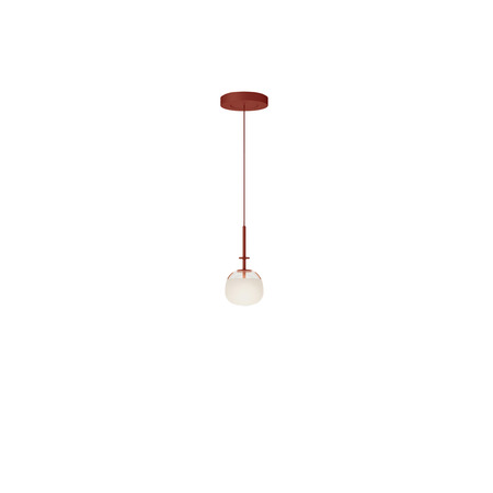 Vibia Pendelleuchte 'Tempo'  Terrakotta, Rund, Klein