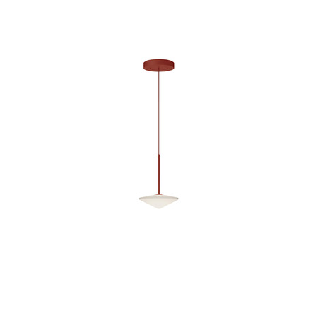 Vibia Pendelleuchte 'Tempo'  Terrakotta, Kegelförmig, Klein